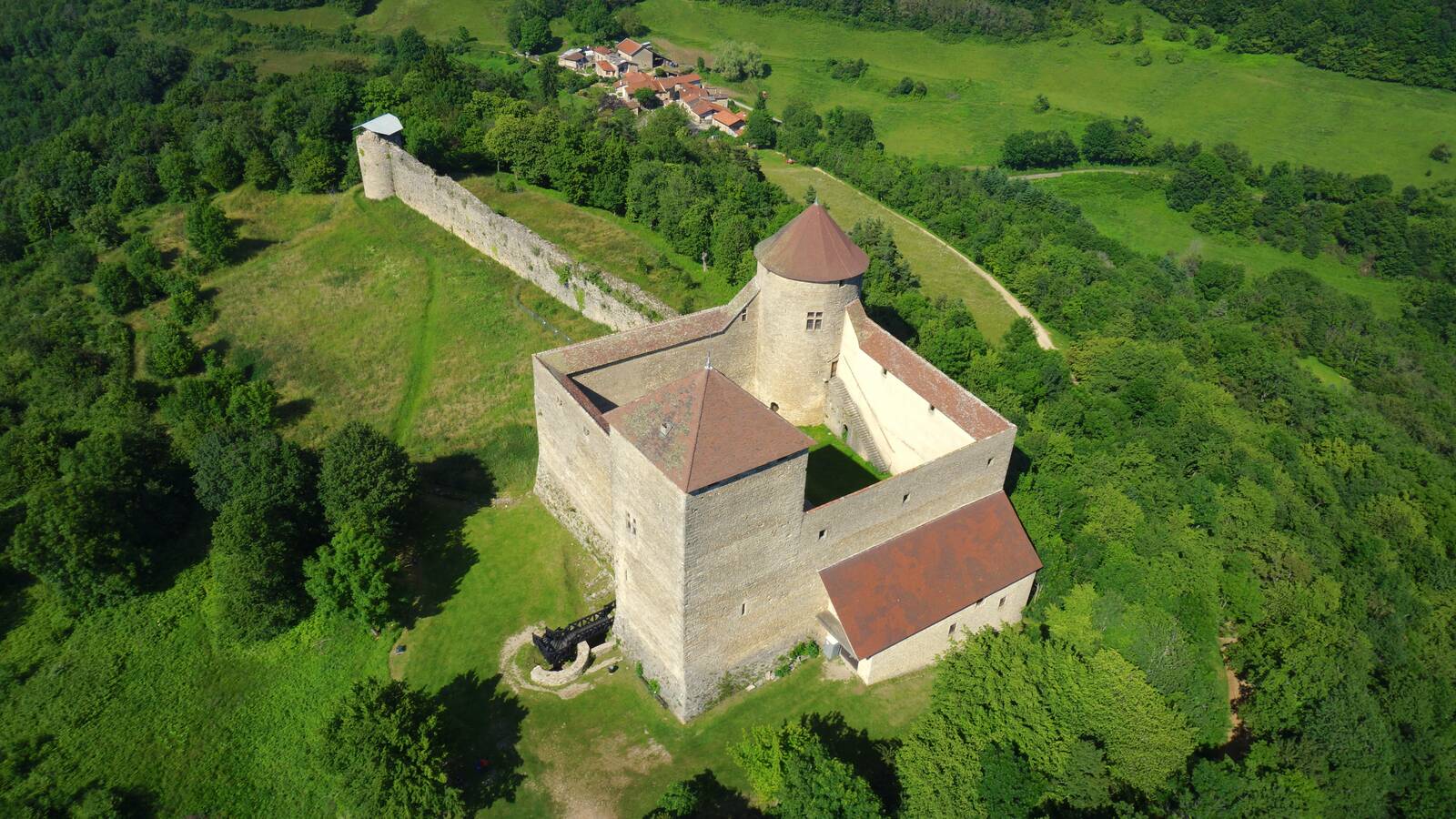 Le château des Allymes à Ambérieu-en-Bugey